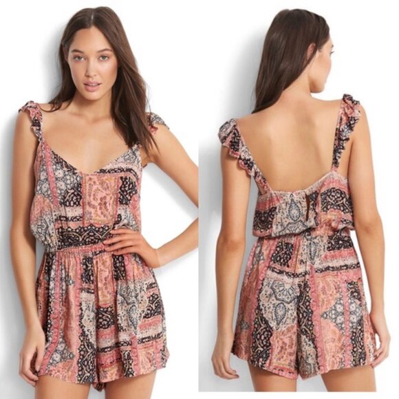 Seafolly Moroccan Moon Playsuit Romper NWT - Picture 1 of 12
